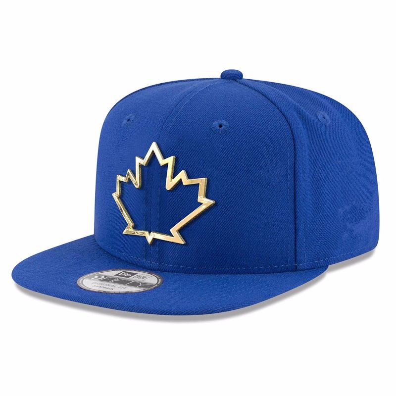 Adjustable Baseball Cap Blue Matel Framed Logo New Fashion Era Snapback with Flat Visor Bill