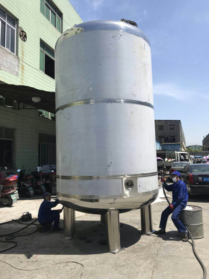Big Large Stainless Steel Cooking Oil Storage Buffer Holding Tank