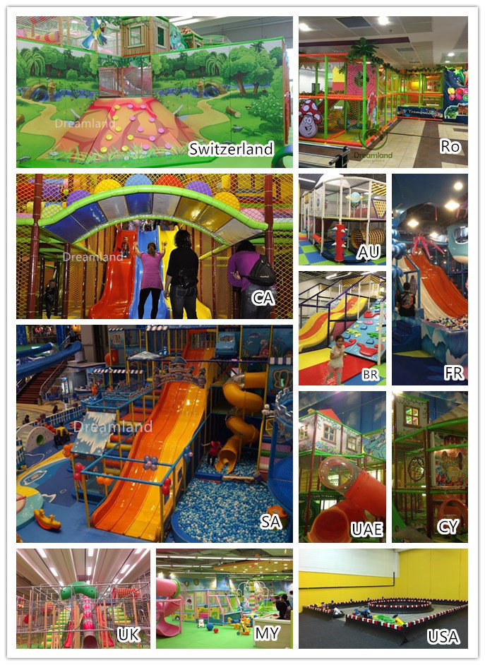 Amusement Park Large Size Indoor Playground Equipment for Kids