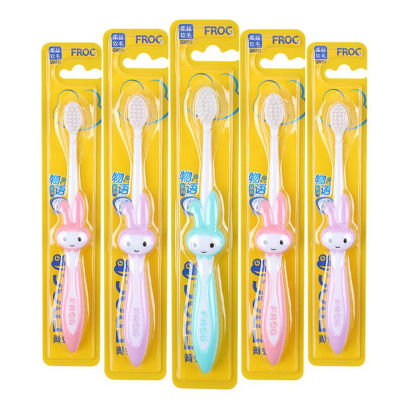 PBT Soft Straw Body Cute Children Tooth Brush