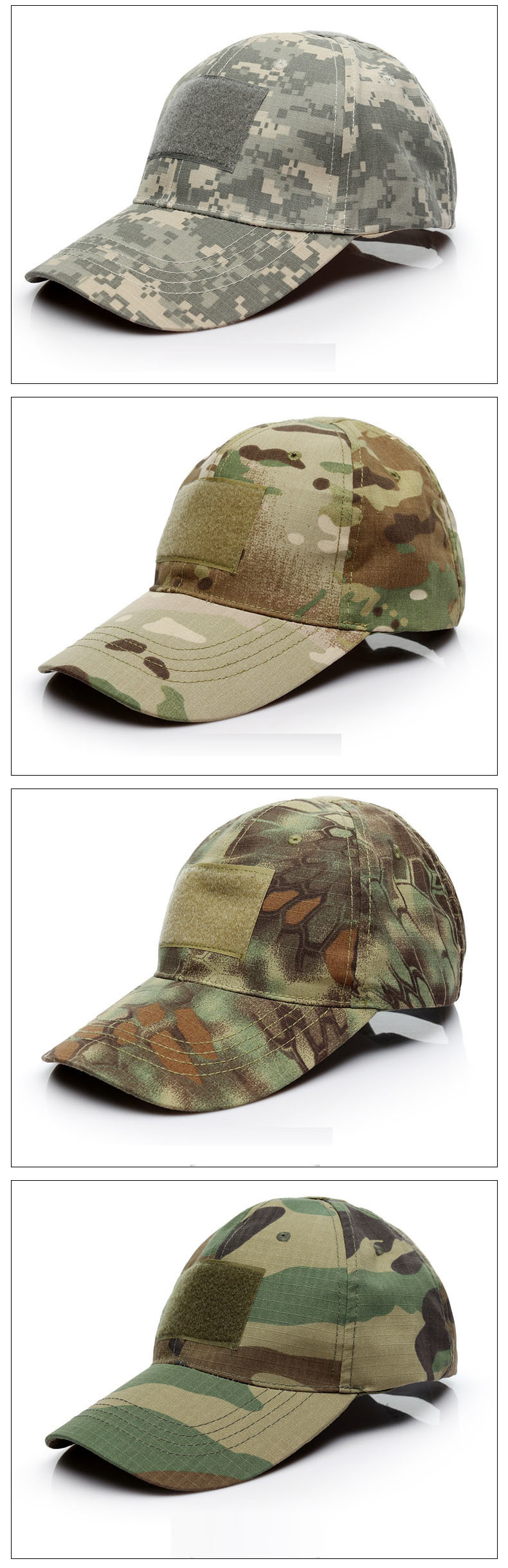 Military Sports Magic Stick Camouflage Baseball Cap Outdoor Sunhat Sunshade Hat