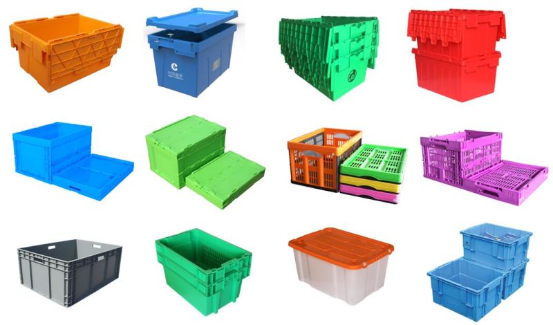 Cube Fabric Storage Box with Attached Lid for Sale