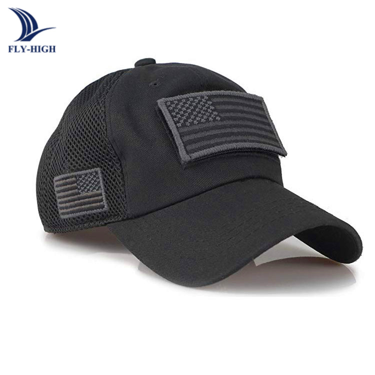 Army Cap and Military Caps Hat Camouflage Constructed Trucker Special Tactical Operator Forces USA Flag Patch Baseball Cap