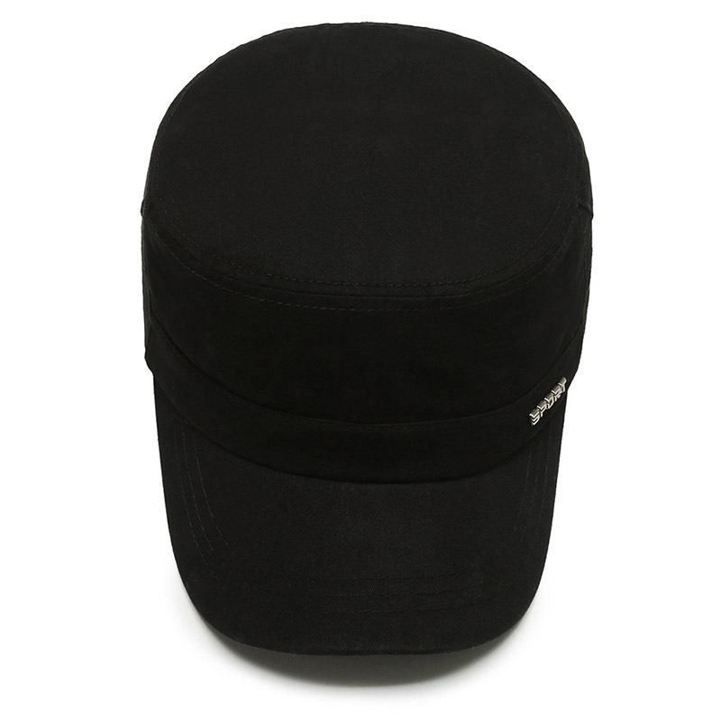 Simple and Versatile Flat-Top Hats for Men Casual Hats