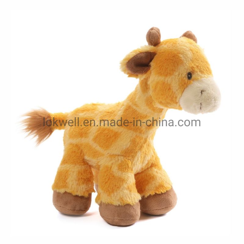 Plush Animal Toys Plush Stuffed Giraffe Doll - Grey