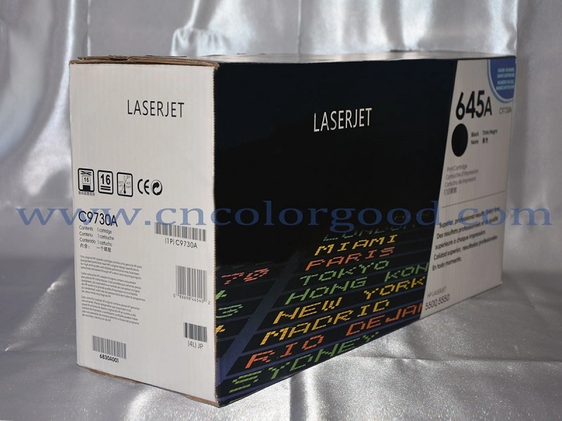 OEM Packing Laser C9730A/C9731A/C9732A/C9733A Color Toner Cartridge for HP Original Printer Cartridge Consumable