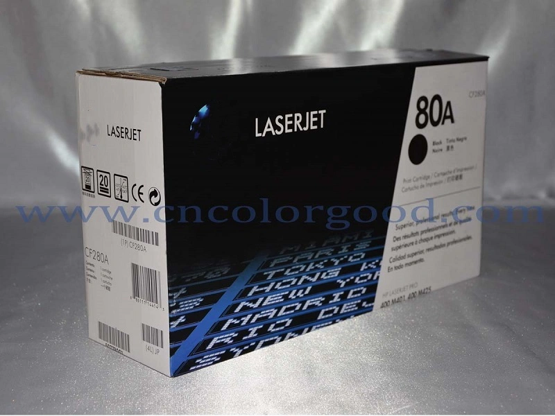 Hot Sale CF280A/80A Original Laser Printer Black Toner Cartridge for HP Laserjet PRO400