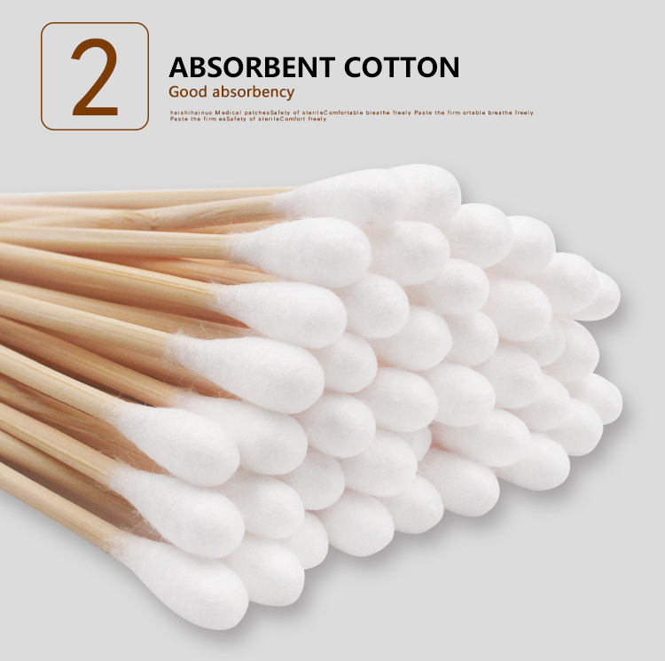 Bio-Degradable Cotton Tips Cotton Buds Bamboo