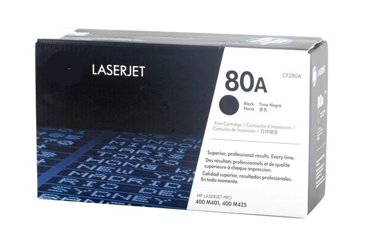 CF280A Black Toner Cartridge for HP Laserjet Printer P400m/401dn