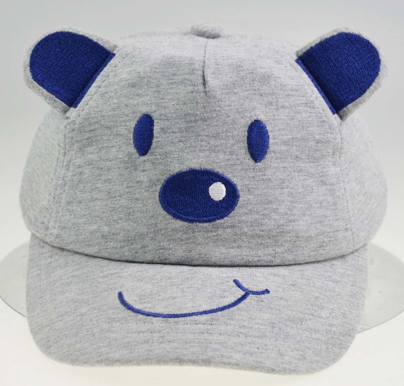 Small Baby Boy Cotton Baseball Cap with Ear on Top
