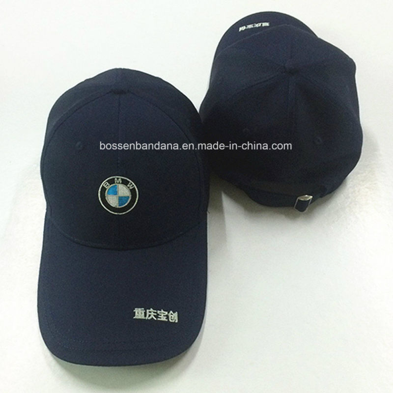 OEM Customized Design Applique Embroidered Cotton Sun Visor Baseball Cap