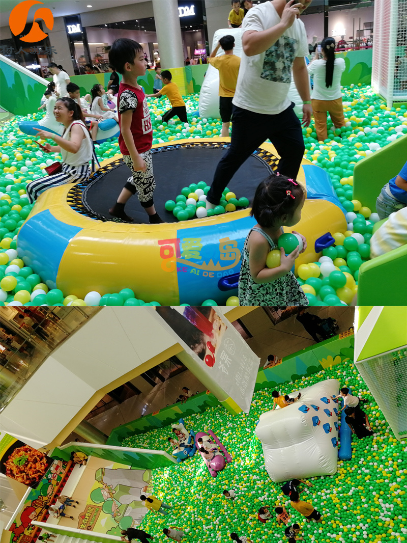 Children's Indoor Playground with Amusement Equipment Park Kids Inflatable Toy