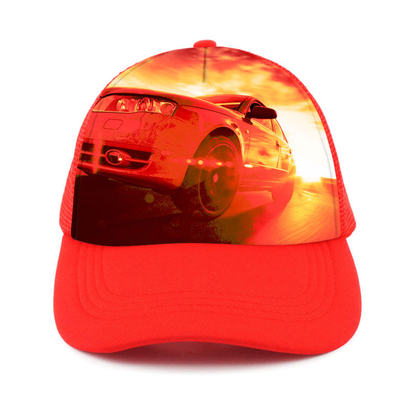 Outdoor Baseball Cap Custom Full Printing Foam Trucker Hat