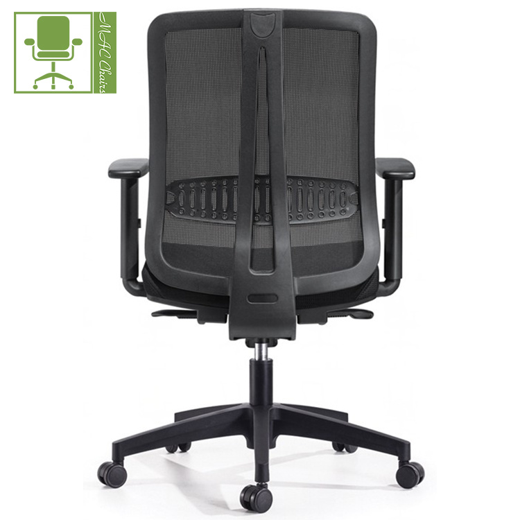 High Back Headrest Wide Seat Cushion Mesh Ergonomic Office Chair
