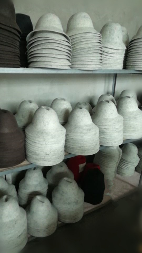 100% Wool Felt Capeline Hat Body for Millinery