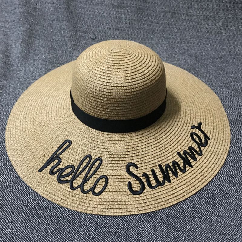 Panama Hat, Summer Hat, Summer Cap, Embroidered Hats, Embroidered Caps, Custom Embroidered Hats, Custom Hats