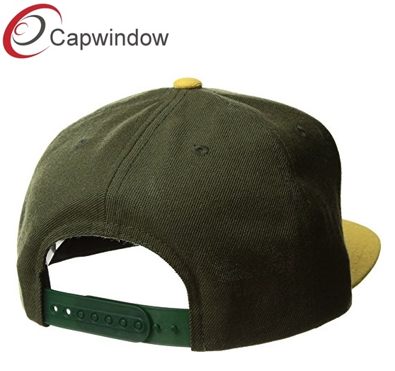 Custom Woven Patch 100% Acrylic Snap Back Hat Baseball Cap