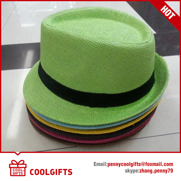 Wholesale Custom Bamboo Foldable Straw Hat for Kids