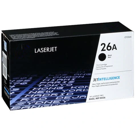 Premium Quality Original CF226A Laser Black Toner Cartridge 26A for HP Printer M402