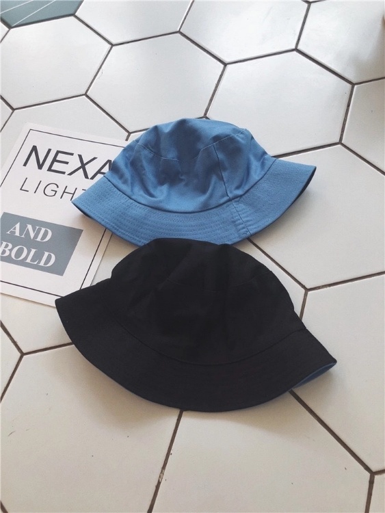 Double Sided Fisherman's Hat Solid Color Basin Hat