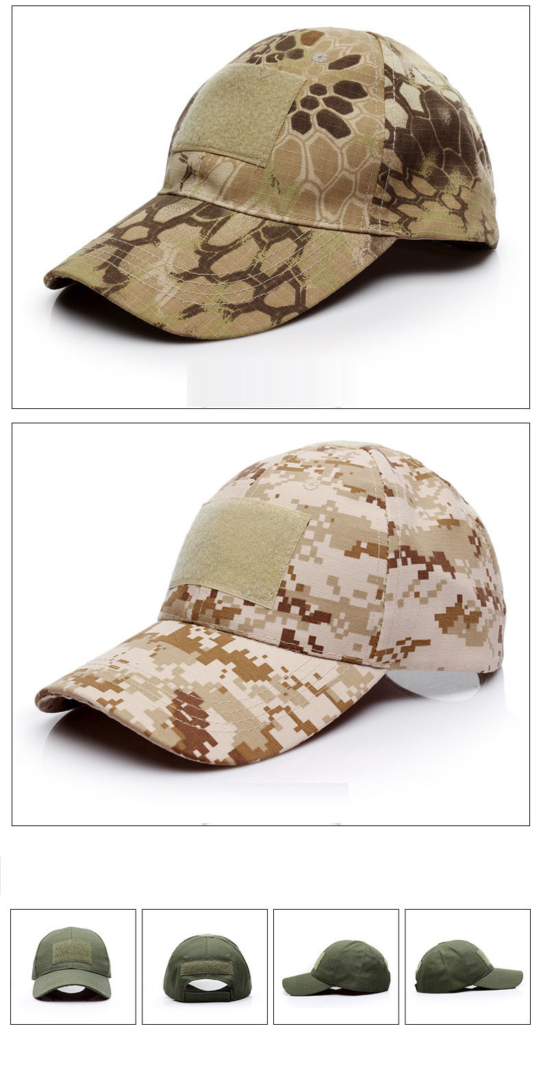 Military Sports Magic Stick Camouflage Baseball Cap Outdoor Sunhat Sunshade Hat