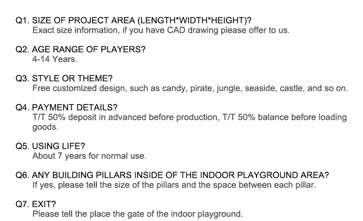 Soft Kids/Children/Child Indoor&Outdoor Playground for Play Center
