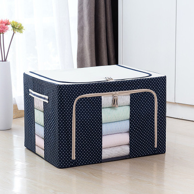 Home Collapsible Large Capacity Custom Non Woven Fabric Cube Storage Box