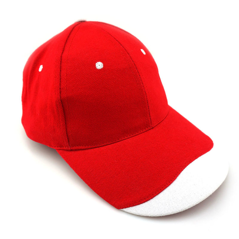 Red Baseball Cap Hip Hop Cap Outdoor Cap Beach Cap Sun Hat Camping Cap