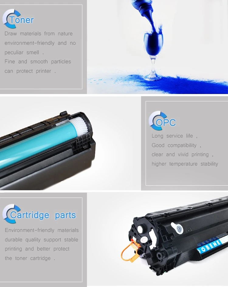 Laser Printer Toner Cartridge From Chinese Supplier Cheapest Price Cc388A Toner Cartridge for HP Printer