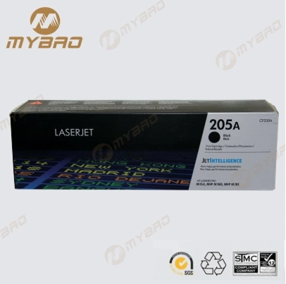 Original Toner Cartridge CF530A, CF531A, CF532A, CF533A 205A for HP Laser Toner Cartridge