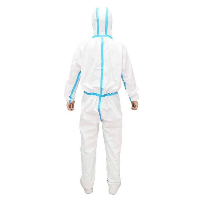 Cefda Protective Clothing Protective Coverall PP/PE Anti Dust Protective Coverall