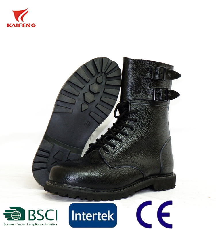 French Military and Police Standards Military Buckles Ranger Leather Boots