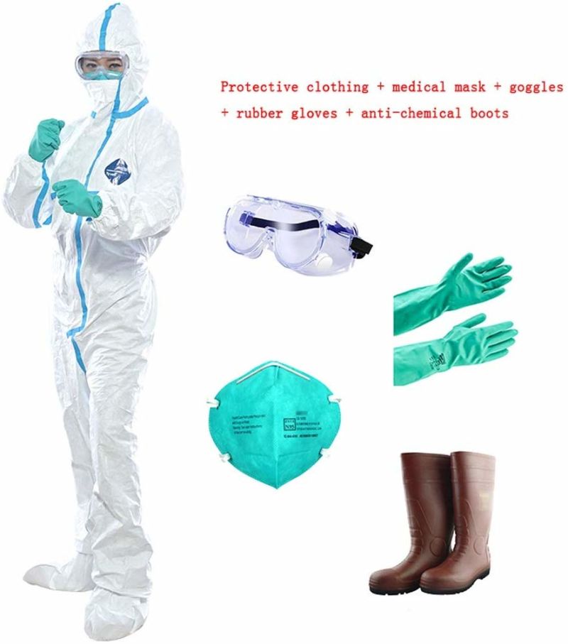 Protective Clothing Plastic Protective Clothing Protective Suit Prevent Virus