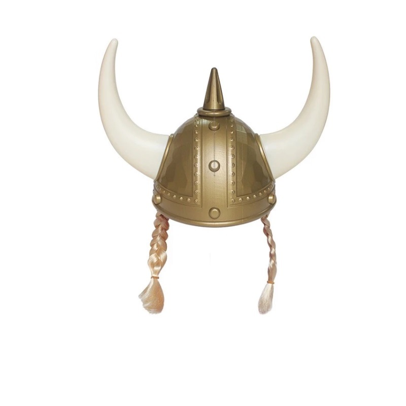 Plastic Viking Helmet Halloween Party Hats for Kids