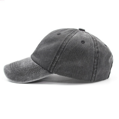 Cotton Washed Twill Low Profile Baseball Cap Washed Cowboy Dad Cap