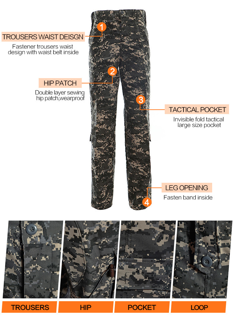 Us Army Men's Army Military Uniform Painball Camouflage
