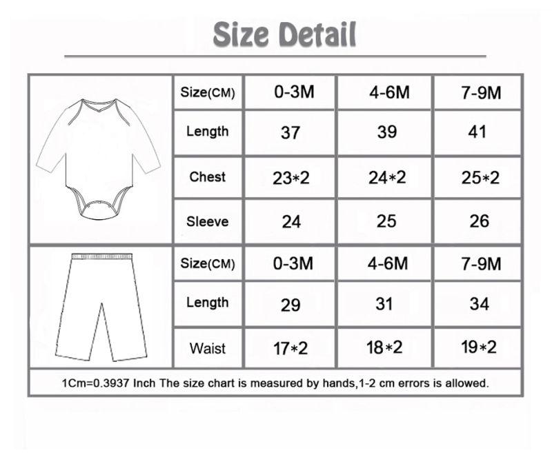 Kiddiezoom Baby Clothing Long Sleeves Romper+Trousers Hat Sock Set Infantil Costumes 100% Cotton Newborn Clothes