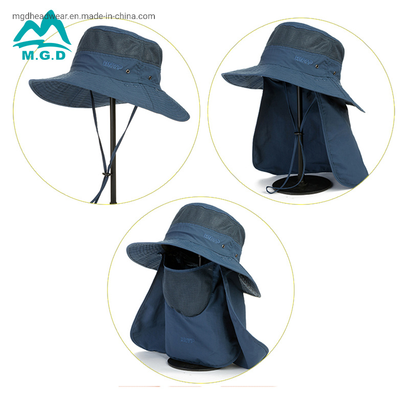 360 Degree Sunshade Hat Outdoor Sun Protection Cap UV Protection Fishing Hat Bucket Fisherman Hat