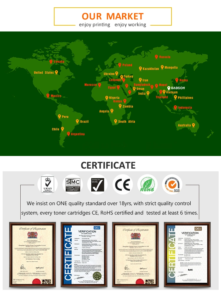 Mobile Printer Ce278A 278A 78A Compatible Toner Cartridge for HP Laser Toner Cartridge 1566/P1606DN/M1536