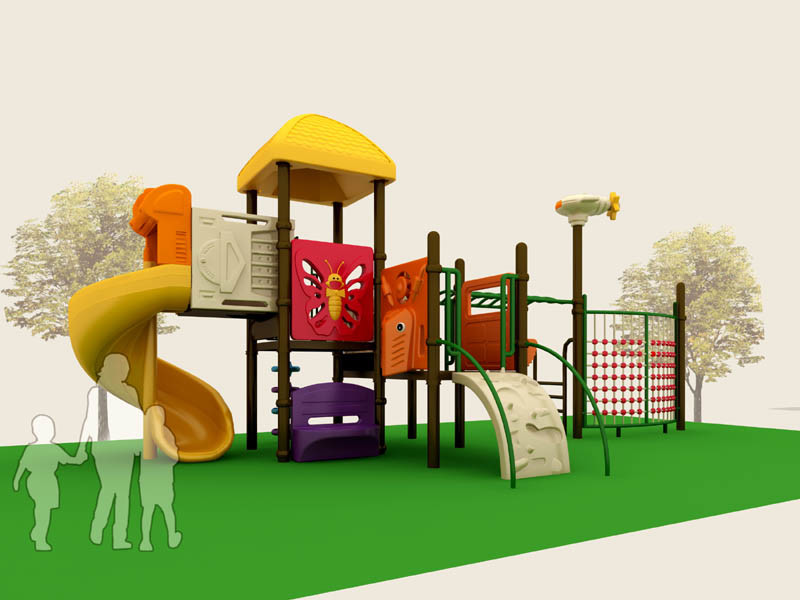Outdoor Playground Big Slide for Children From Beijing Funmax