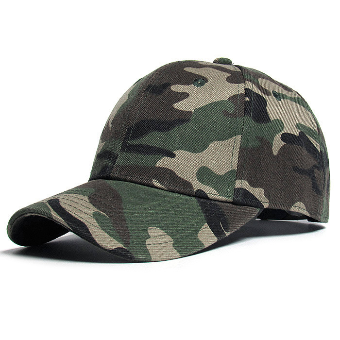 Camouflage Army Outdoor Activities 6-Panel Military Casquette Camo Baseball Cap
