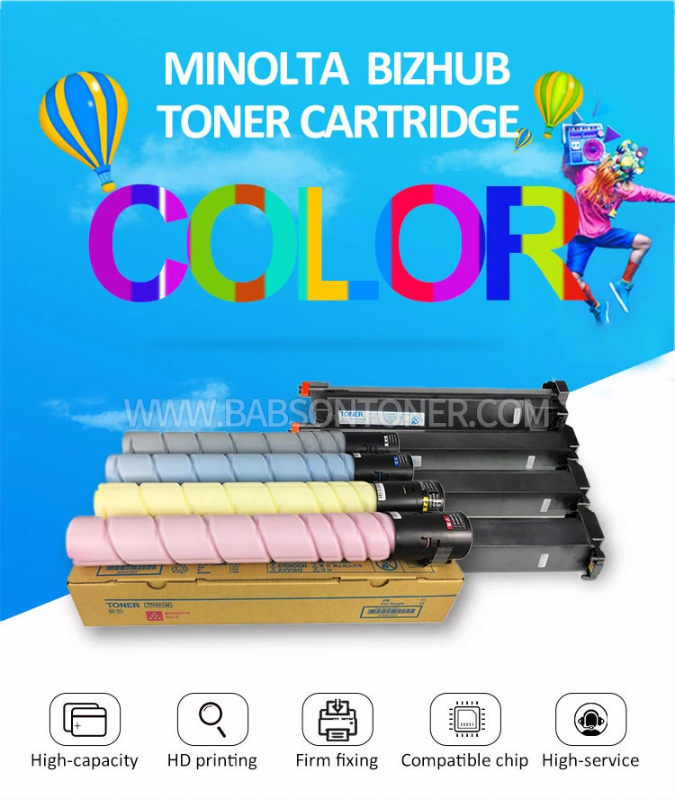 Printer Cartridge Toner Konica Minolta Tn512ktn512CTN512mtn512y Konica Minolta Bizhub C454/554 Premium Toner Cartridge