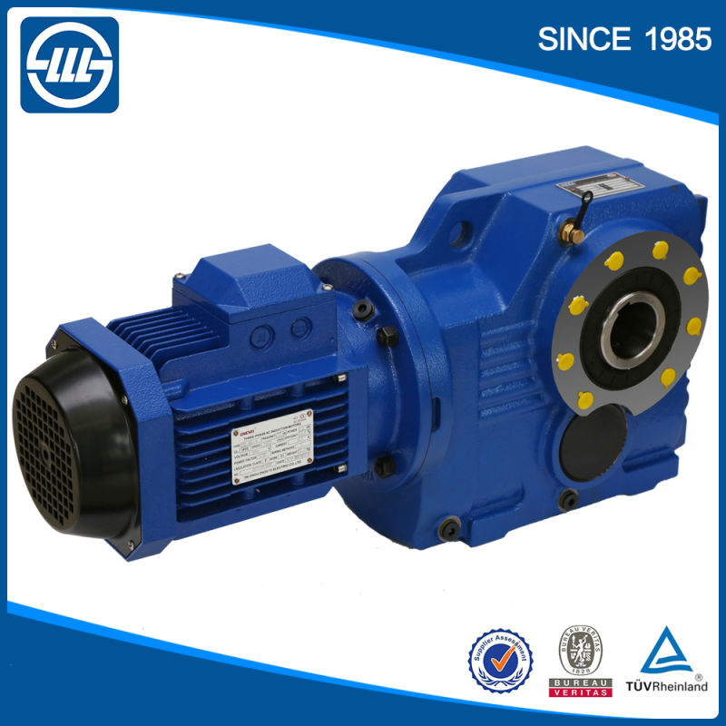 Kaf107 Short Flange Mounted Helical Bevel Gearbox with Hollow Shaft