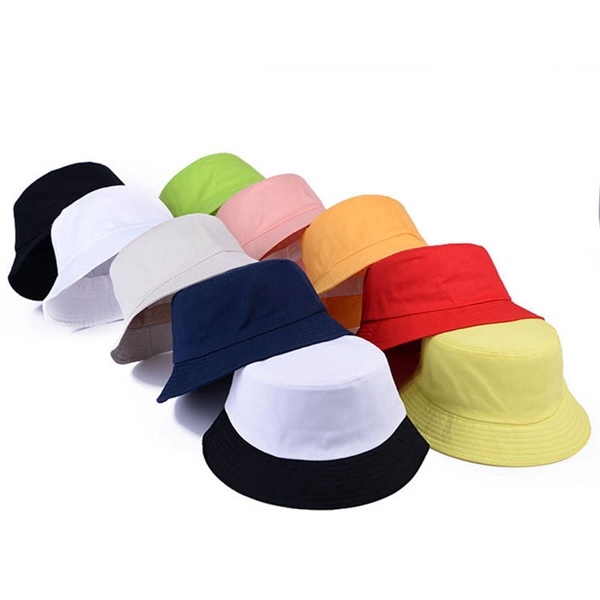 Cotton Bucket Hat Fisherman Cap Infant Toddler