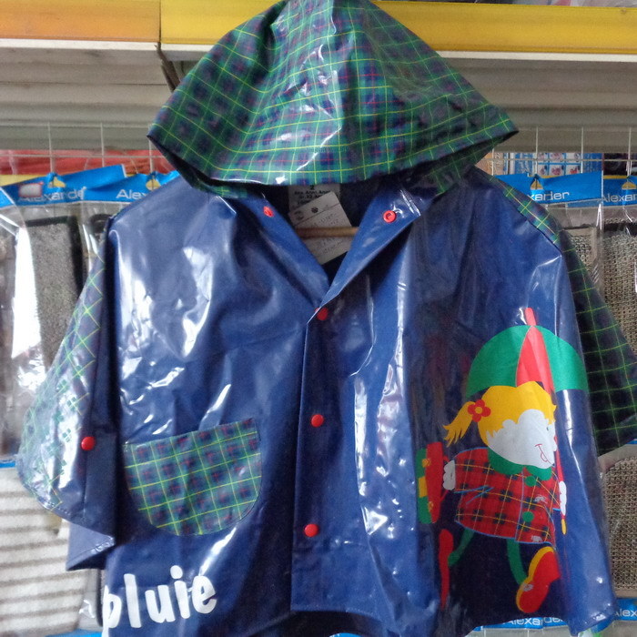 Wholesale PVC Rainwear Children Rain Jacket Kids Raincoat Poncho
