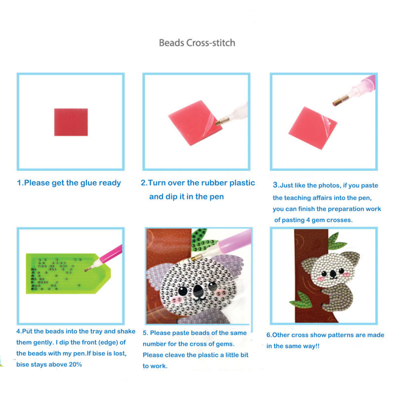 Manufactory PVC DIY Diamond Painting Kits for Eudcation Kids