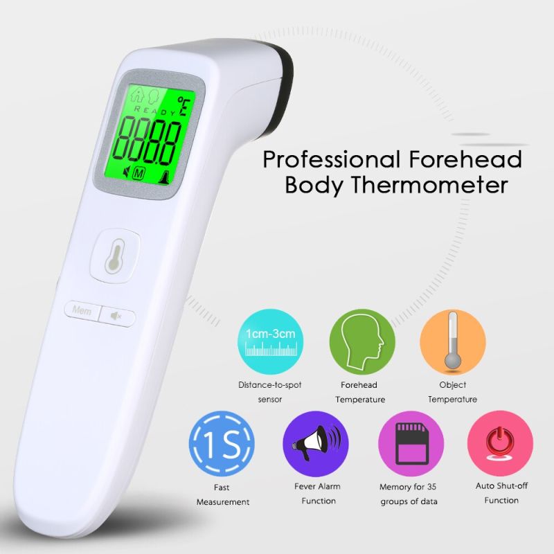 Non-Contact Infrared Forehead Thermometer for Adults, Children, Infants and Babies