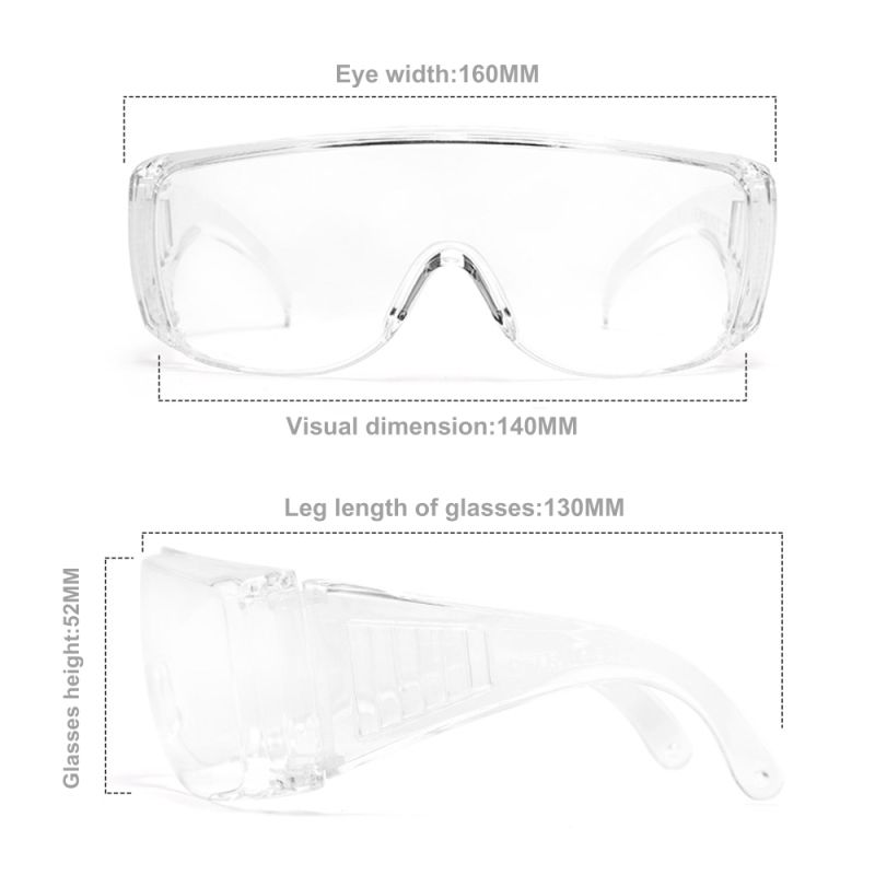 Protective Eyewear Protective Safety Plastic Goggles to Us