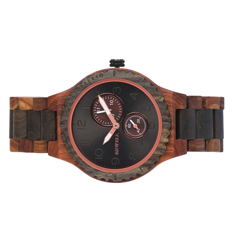 Minimalist Watch Men OEM Custom Own Brand Wooden Watch Men's Bamboo Watch
