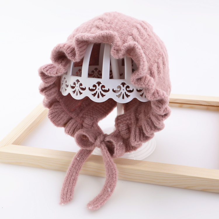 Autumn and Winter Baby Girl Woolen Hat Knitted Hat